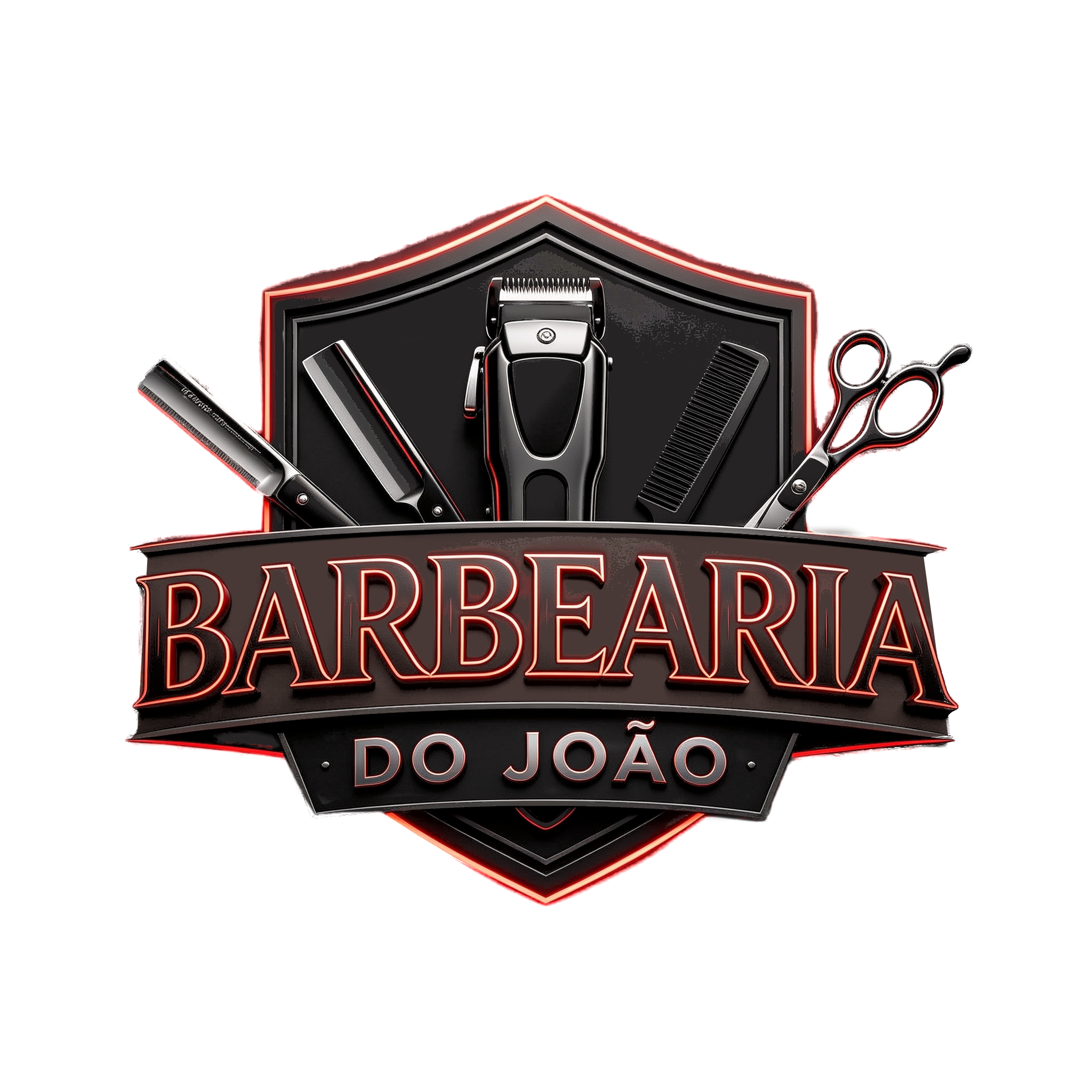 Logo Barbearia do João